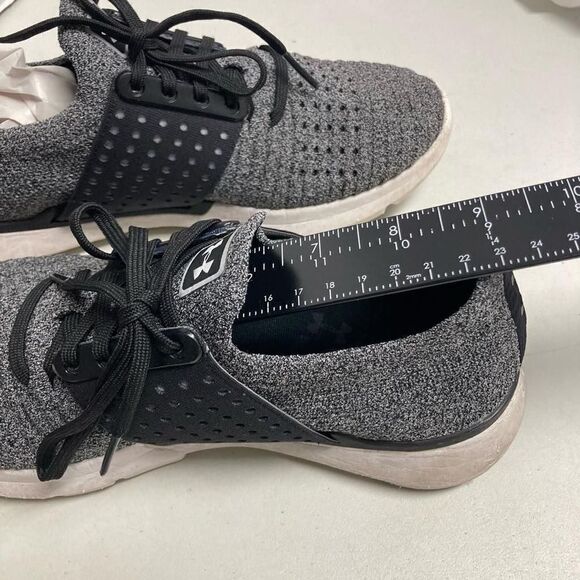UNDER ARMOUR Women’s Speedform Slingwrap Running Shoes Size 7.5 Black & Gray - Picture 6 of 11